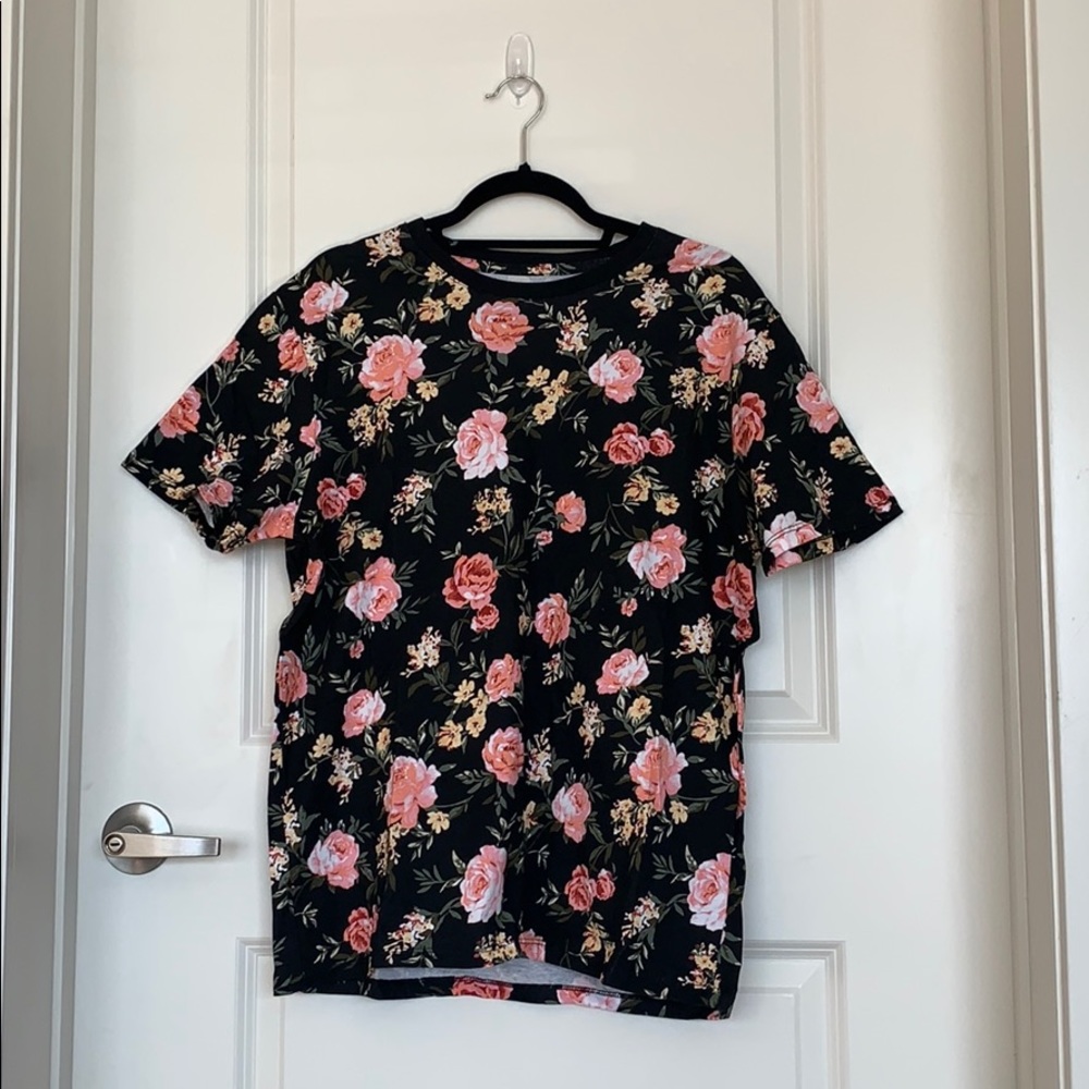 forever 21 floral t shirt